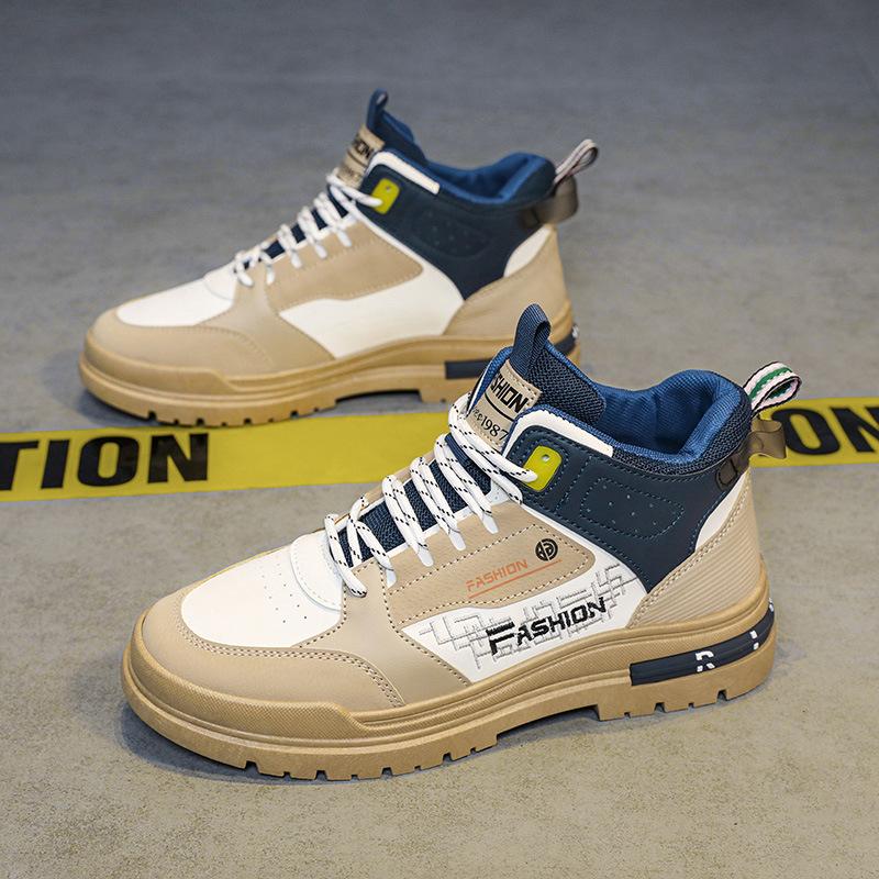 Модные кроссовки мужские повседневные осенние вулканизированные туфли мужские прогулочные спортивные туфли уличные ботильоны мужские кроссовки с мягкой подошвой прогулочные туфли