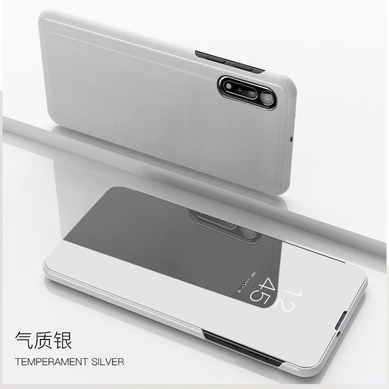 Роскошный зеркальный смарт-чехол для Samsung Galaxy Z Fold 2, кожаный магнитный флип-чехол-подставка для Samsung Z Fold 2, чехол для телефона Z Fold 3