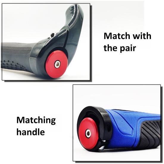 2 шт. алюминиевого сплава легкие, устойчивые к ржавчине, износостойкие заглушки руля для шоссейного велосипеда