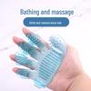 Pet Bathing and Massage Gloves - Five-Finger Grooming Brush for Dogs and Cats