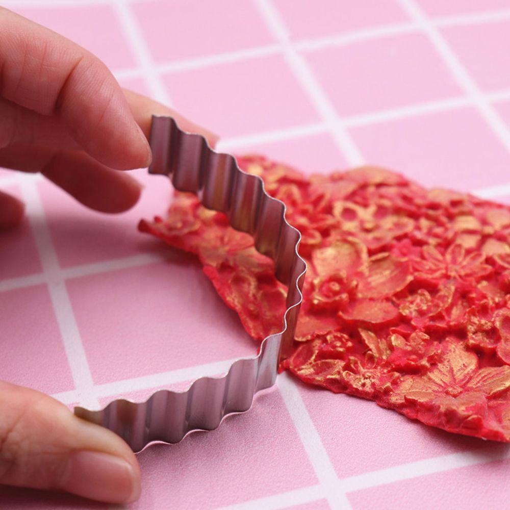 DIY Modelling Pottery Stainless Steel Fabric Blade Polymer Clay Cutter Ceramic Tools Slicer