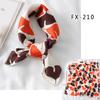 50 * 50cm Spring And Autumn Silk Scarves Versatile Decoration Professional Small Square Scarves Neck Protection Binding Bag