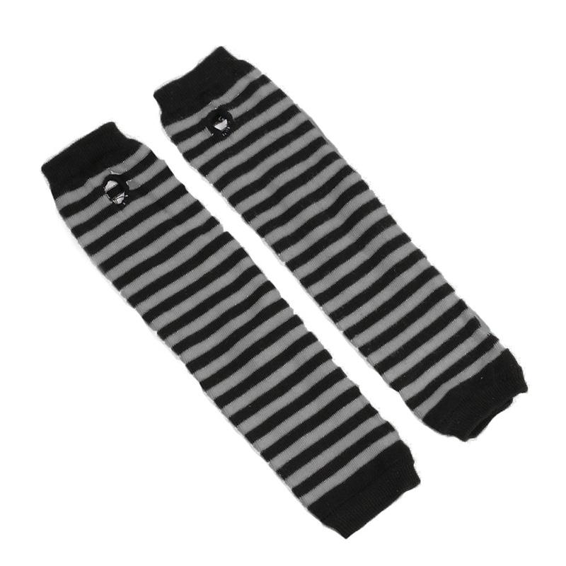 Men Women Winter Warm Arm Elbow Warmer Fingerless Dance Mitten Cuff Cosplay Darkly Ninja Knit Long Driving Sun Glove Sleeve L32 1