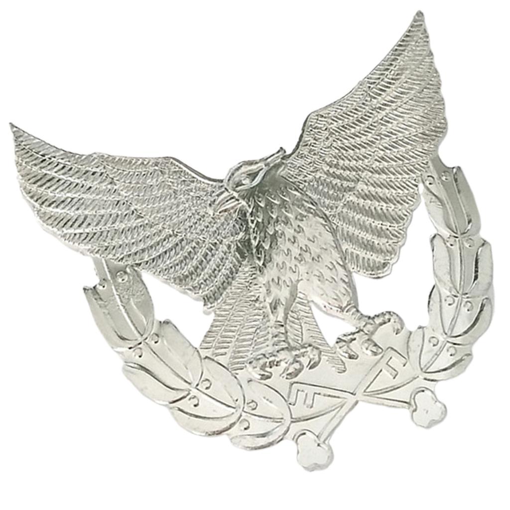 Uniform Cap Star Emblem Unisex Adult Security Guard Helmet Hat Badge Hat Accessories for Police Security Uniforms