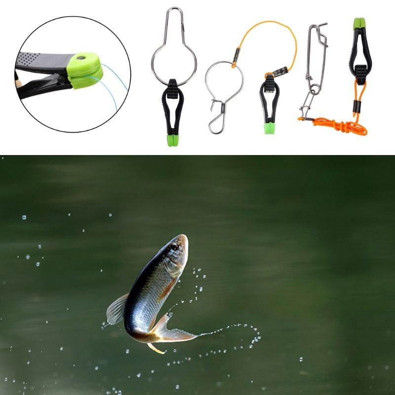 Мини Power Grips Зажим для отпускания лески Downrigger Защелка Зажим Аксессуары для лески Рыбалка Прочный