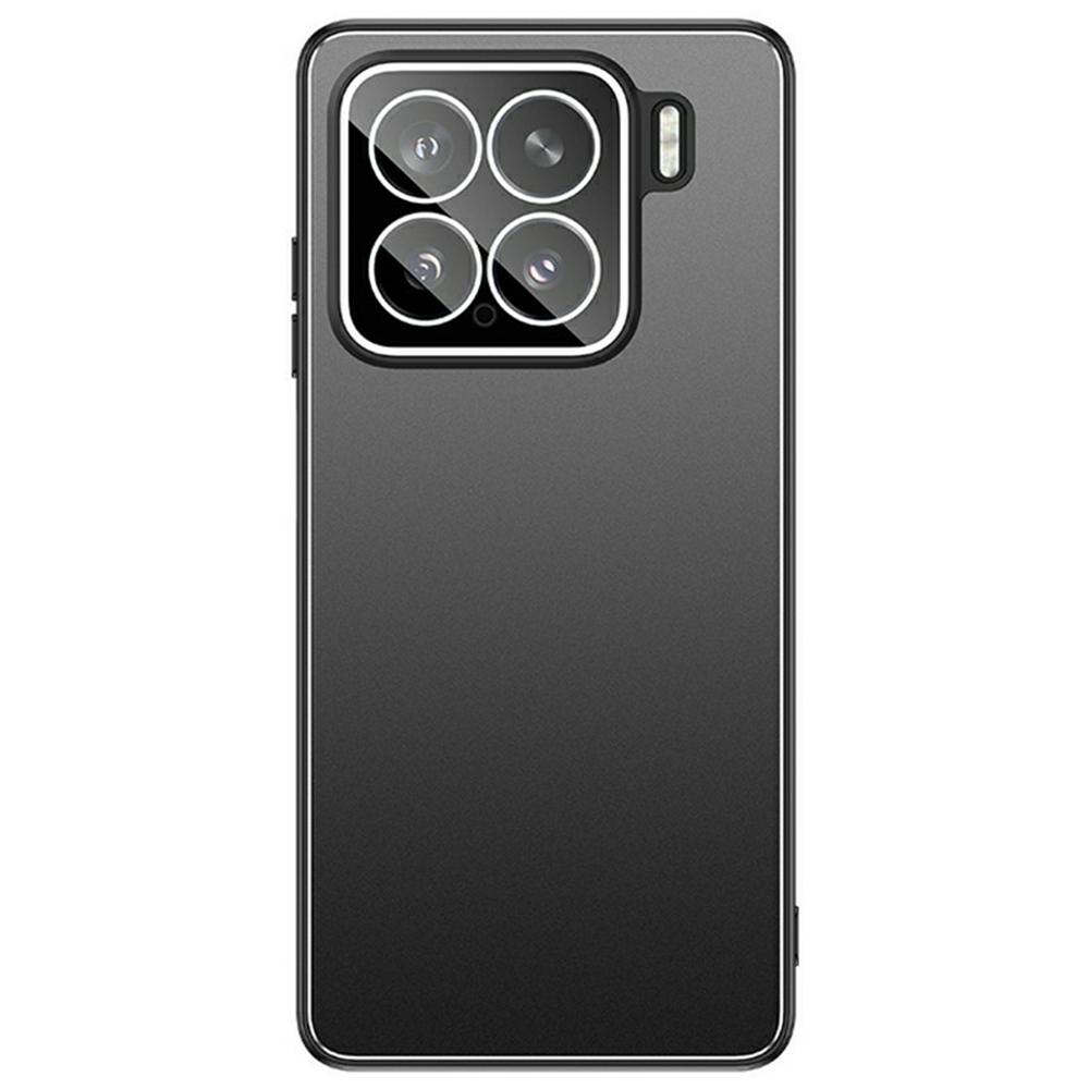 For Xiaomi 15 Case PC+TPU Matte Back Phone Cover with Lens Film