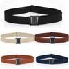 Canvas Belts Elastic Belts Stretch Stretch Waist Band Retro Waist Belt  Unisex