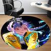 1PC KPop Demon Hunters Office Round Area Rug Suitable For Office, Under Office Chairs Bedroom Living Room Home Decor, Room Deco T1224010