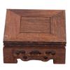 Delicate Small Square Teapot Base Vase Decoration Solid Wood Bonsai Pedestal Wooden Base(#1)