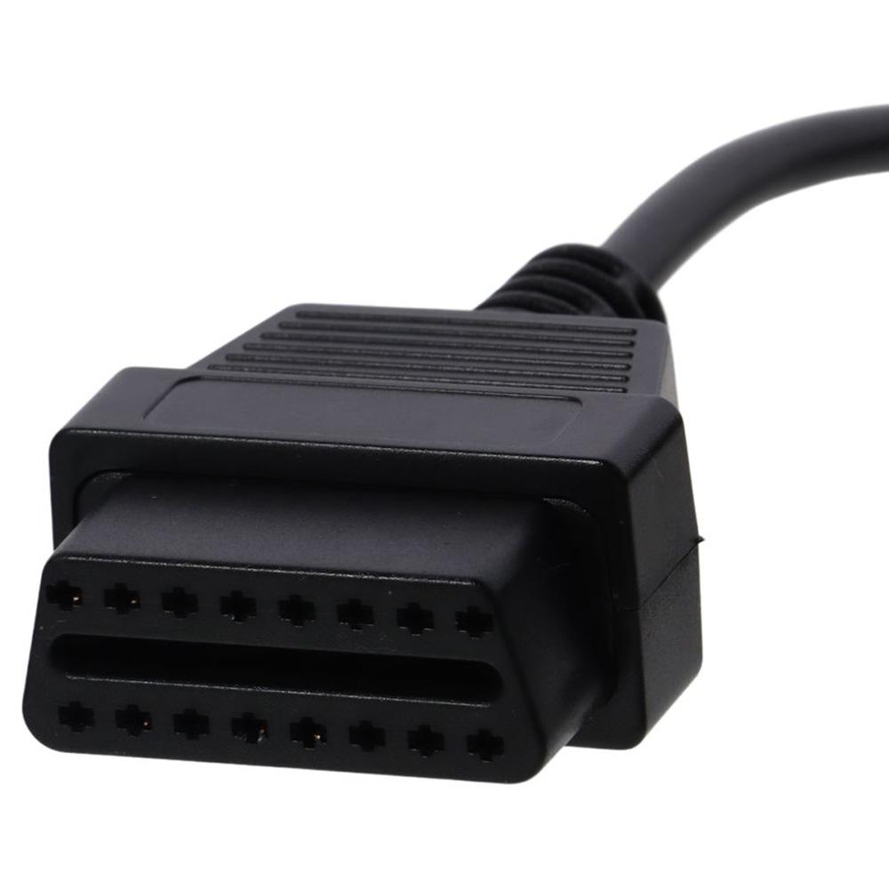 Пластиковый и металлический 20-контактный OBD1 автомобильный диагностический удлинительный кабель для BMW 1992 - 2001 E36