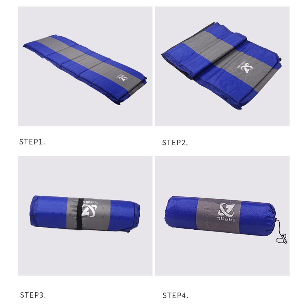 Кемпинговый спальный коврик, сверхлегкий надувной матрас, портативный дорожный коврик, палатка с воздушной подушкой, складная кровать