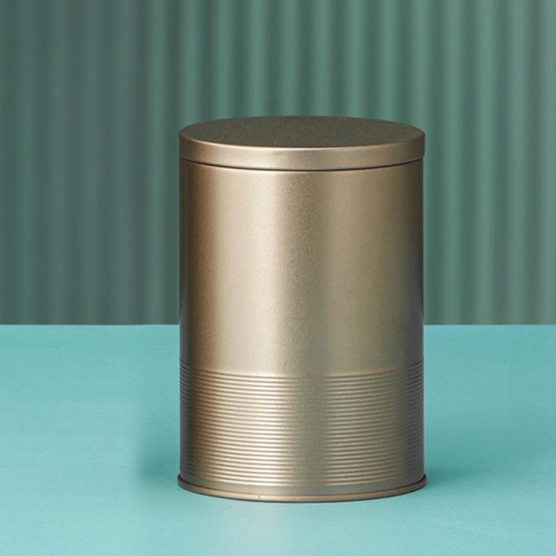 Металлическая банка для хранения кофе, жестяная коробка для чая, банка для листового чая, герметичный контейнер, жестяные контейнеры для листового чая, подарочная коробка для хранения