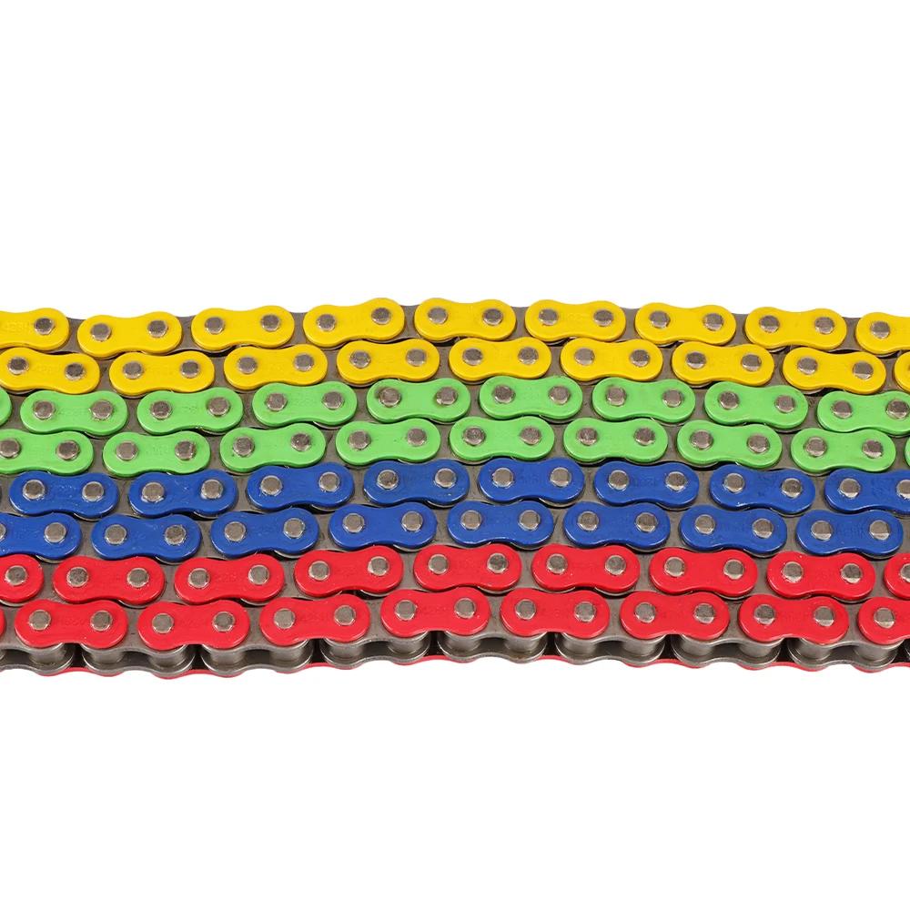 Motorcycle 428H -110L Color Chain 110 Links Chains For Racing Pit Dirt Bike Monkey ATV Quad Scooter Motocross Enduro Drive