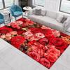 Garden Flower Art Carpet 3D Printed Large Living Room Carpet 120*160cm Bedroom Rug Aesthetic Hat Room Decor Mat Washable
