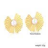 Women's Niche Stainless Steel Two-tone Earrings, Vreative Jewelry, High-end INS Style New Uique Design, Waterproof Gift Jewelry