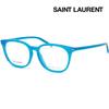Yves Saint Laurent Eyeglass Frames SL38 VL3 Translucent Horn-rimmed Blue Fashion