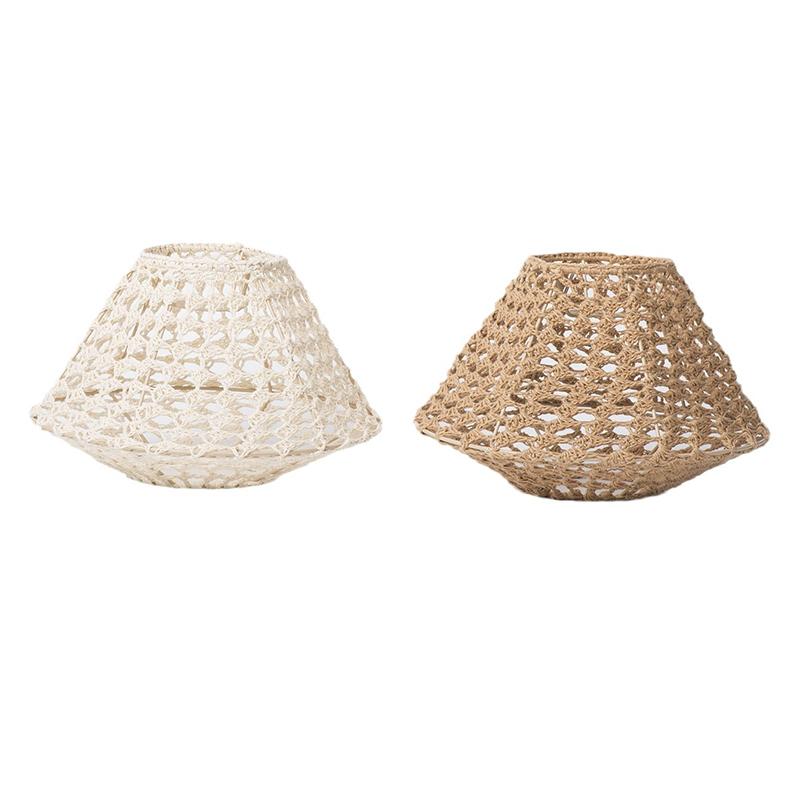 1 шт. Макраме Подвеска Бохо Шик Ручная работа Осветительный прибор для гостиничного номера Богемный Хоумстей 30x30x19,5 см