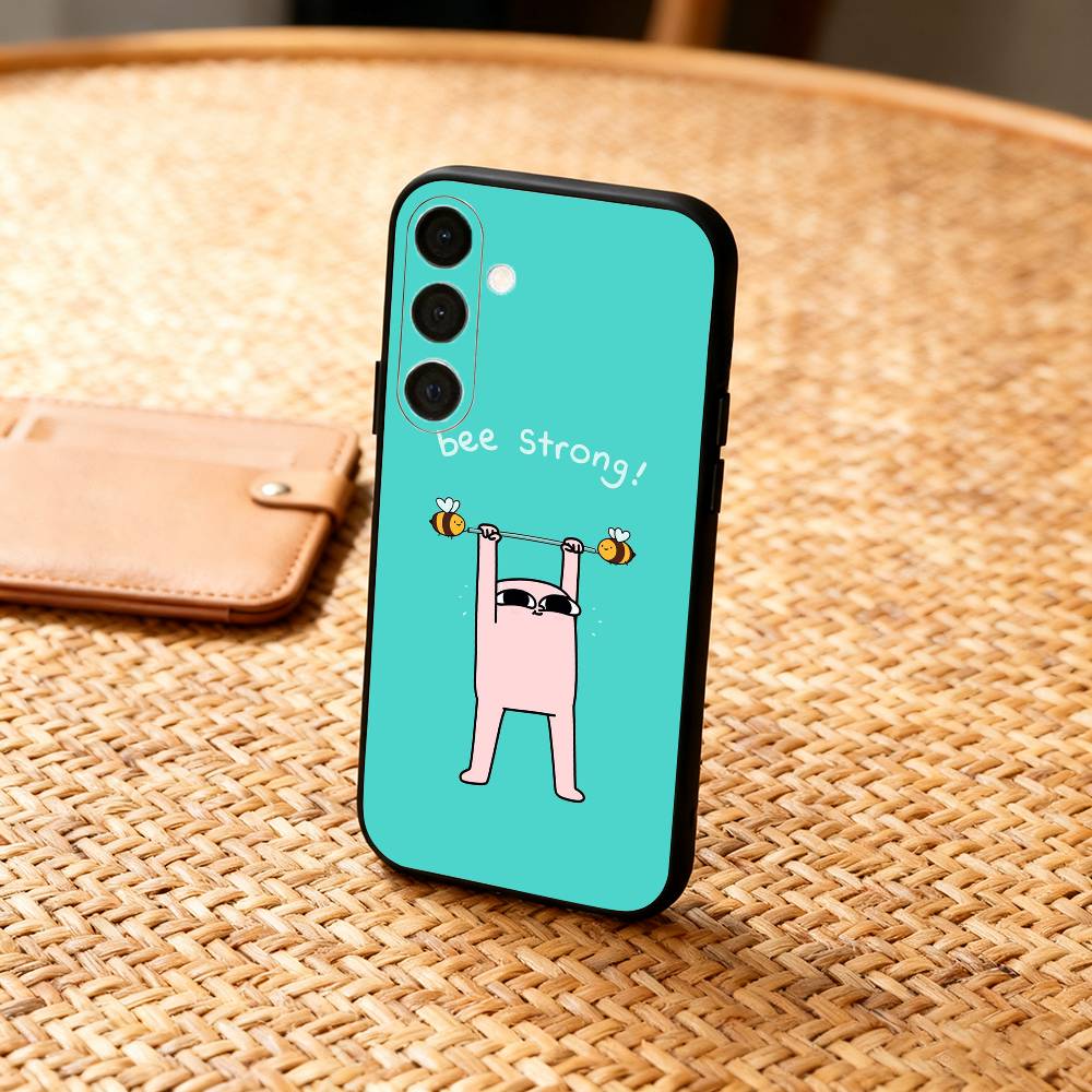 Funny K-Ketnipz Phone Case For Samsung A73,72,71,A52,51,40,41,A22,A32,31,A13, Soft Black Shell