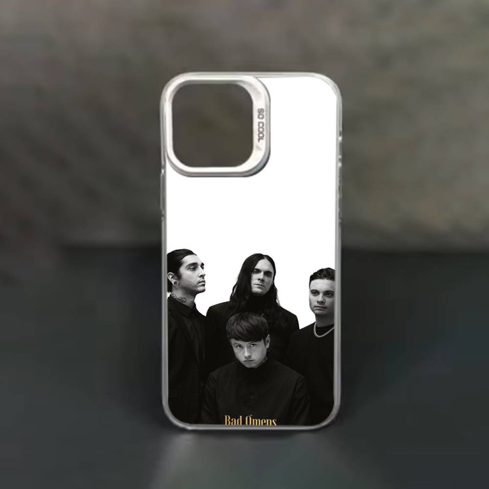 Чехол для телефона Band O-Omems для iPhone 17,16,15,14,13,12,11,Pro,Max,Plus,Mini,X,XS,XR,8,S,SE Мягкий черный чехол