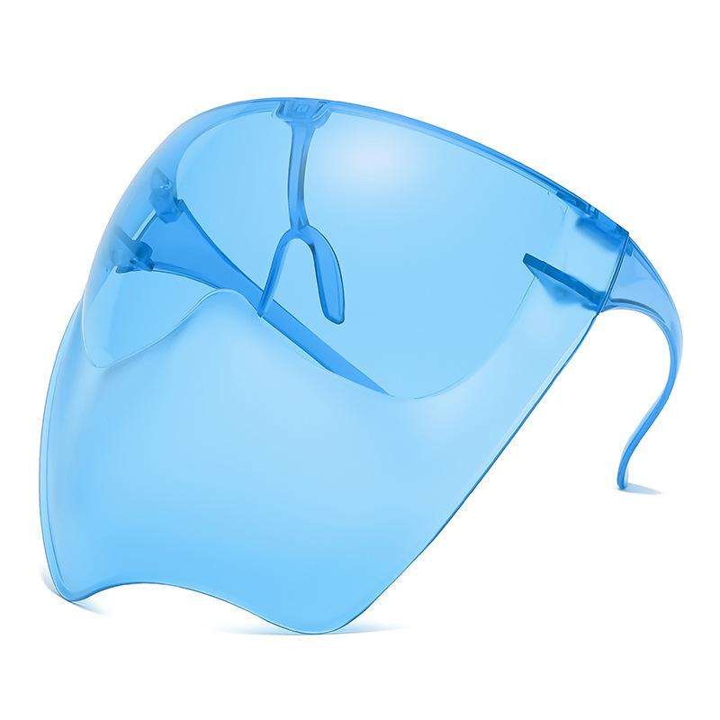 Full Face Shield Anti-Fog Safety Goggles, Splash-Proof Protective Visor with Adjustable Headgear for Lab, Cycling, Outdoor Activities