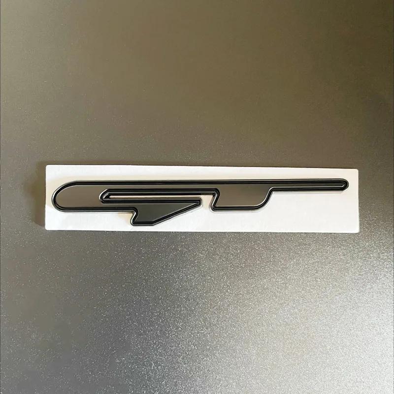 KMWL7 3D Metal GT Line Logo Car Rear Trunk Emblem Badge Decals For Peugeot 307 308 Renault KIA Rio K3 K5 Ceed Sportage Auto Stickers