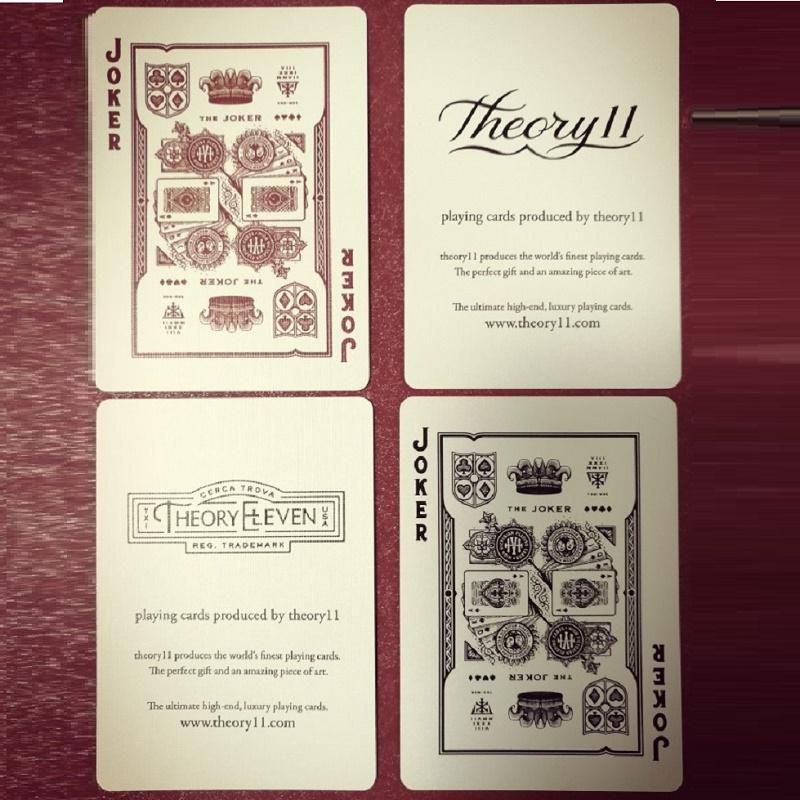 Theory11 Высокие викторианские игральные карты Велосипед Victoria Deck Карточные игры Волшебные трюки