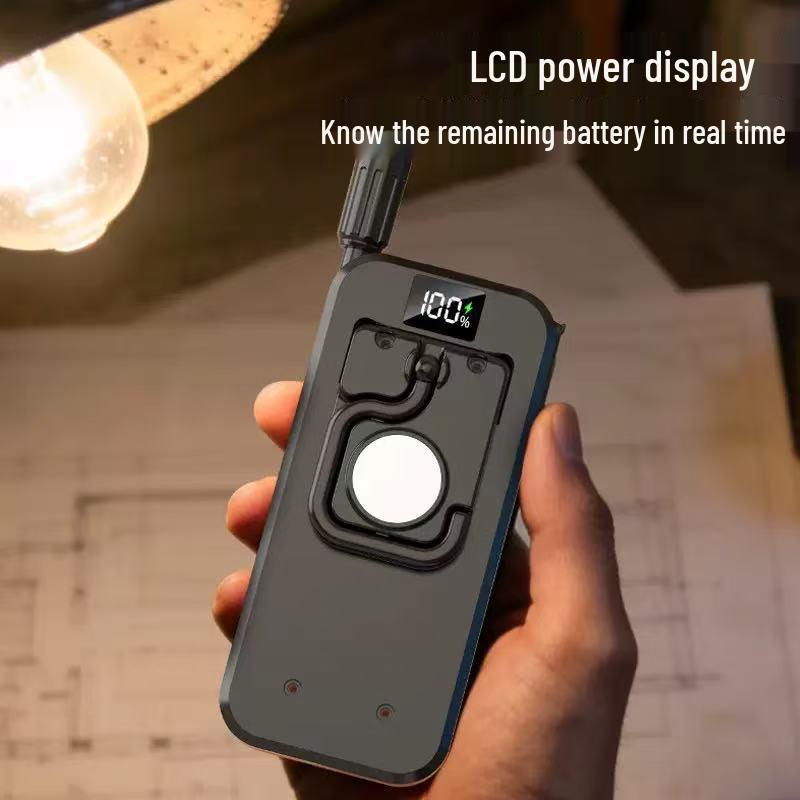 Portable Multi-Functional Camping Lantern with Long Battery Life, Rainproof Design, Flexible Hose, Magnetic Hook, and Pen Clip
