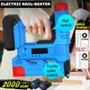 Electric Cordless Nail Gun 15mm-32mm Straight Nail 15mm-25mm U-Shape Nail Woodworking Tool Rechargeable