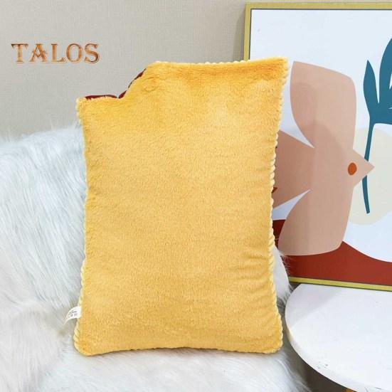 Плюшевая кукла с шоколадной крошкой из печенья, мягкая игрушка в виде животного, симпатичный дизайн сэндвича, печенья, плюшевый мишка, удобная подушка в подарок