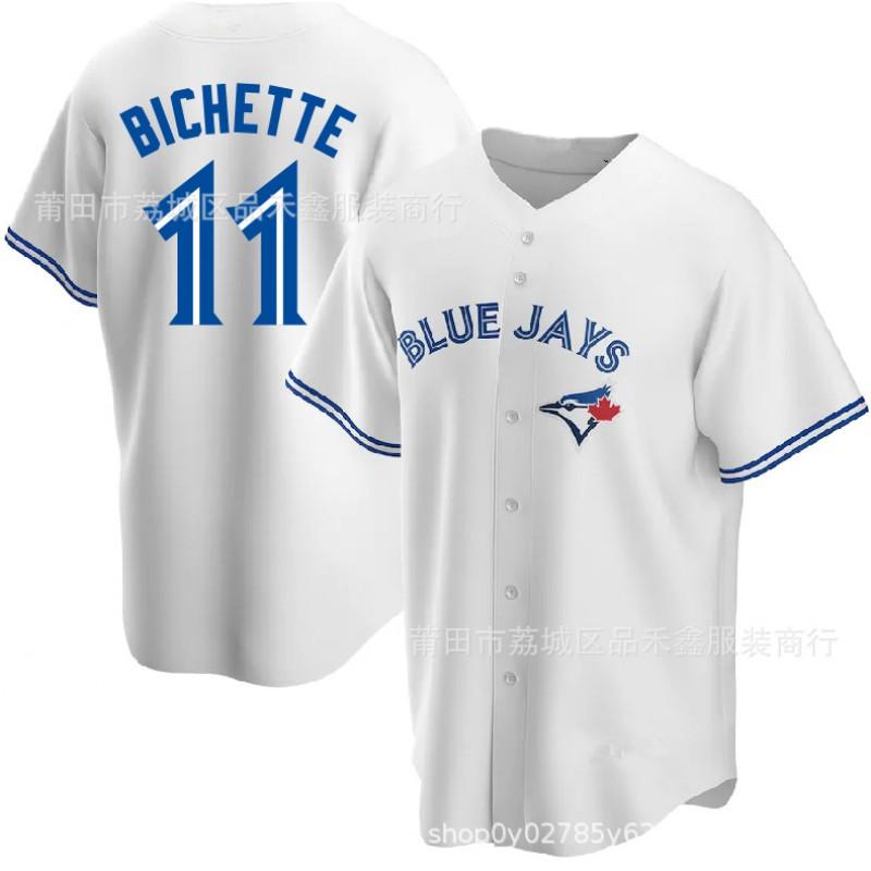 Toronto Blue Jays MLB Baseball Jersey 27 Guerrero Jr 11 Bichette City Black Edition Cotton Fan Apparel Unisex
