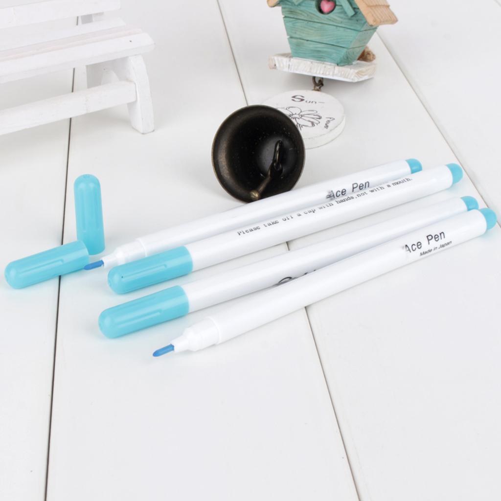 4 шт. маркеры для вышивки крестом, водосмываемые ручки, втулка, чернила, маркер для ткани, маркировка