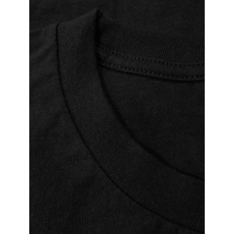 Женская футболка европейского размера - Леопардовый принт гепарда и дизайн с надписью, Черный геометрический узор, Короткий рукав, Повседневная футболка, Повседневный комфорт, Для ношения в любое время года