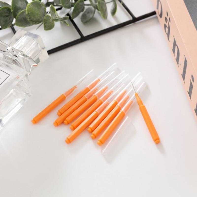 10 шт. межзубных щеток Denta Floss Cleaning стоматологическая щетка ортодонтическая стоматологическая щетка для зубов
