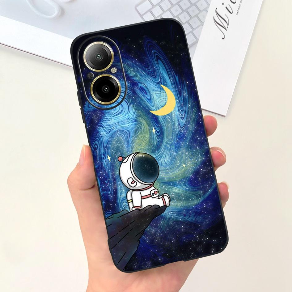 For Realme C67 4G Case RMX3890 Shockproof Cover Fashion Marble Slim Soft Silicone Phone Case For RealmeC67 4G C 67 Protect Shell