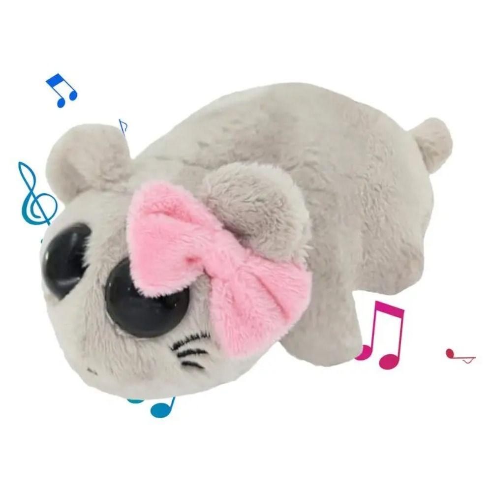 Soft Plush Stuffed Animal Doll No Shedding Cute Hamster Toy Sad Hamster Plush Toy Birthday Gift
