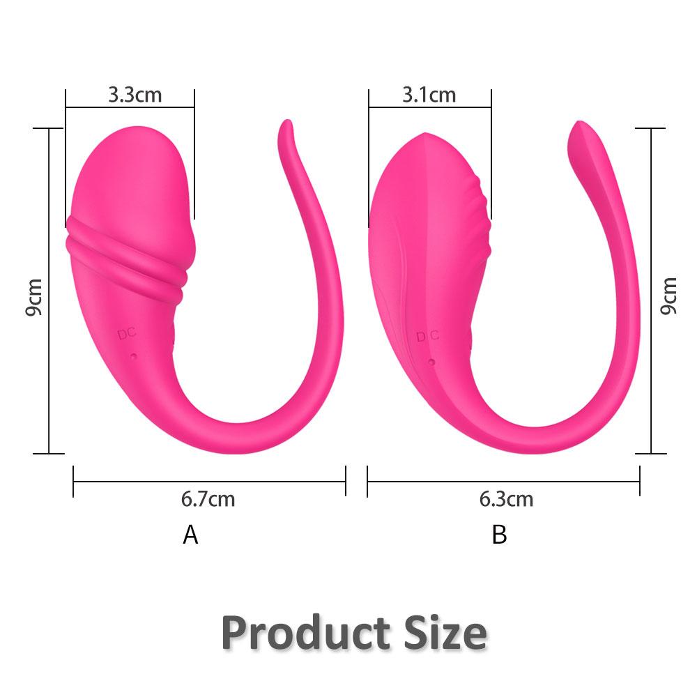 Беспроводной Bluetooth-вибратор для точки G, фаллоимитатор для женщин, приложение, интернет-пульт дистанционного управления, носимые вибрирующие яйца, массаж клитора, секс-игрушки для взрослых