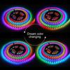 WS2812 5050 Водонепроницаемая RGB LED лента 30/60/74/96 светодиодов Индивидуально адресуемая 5В