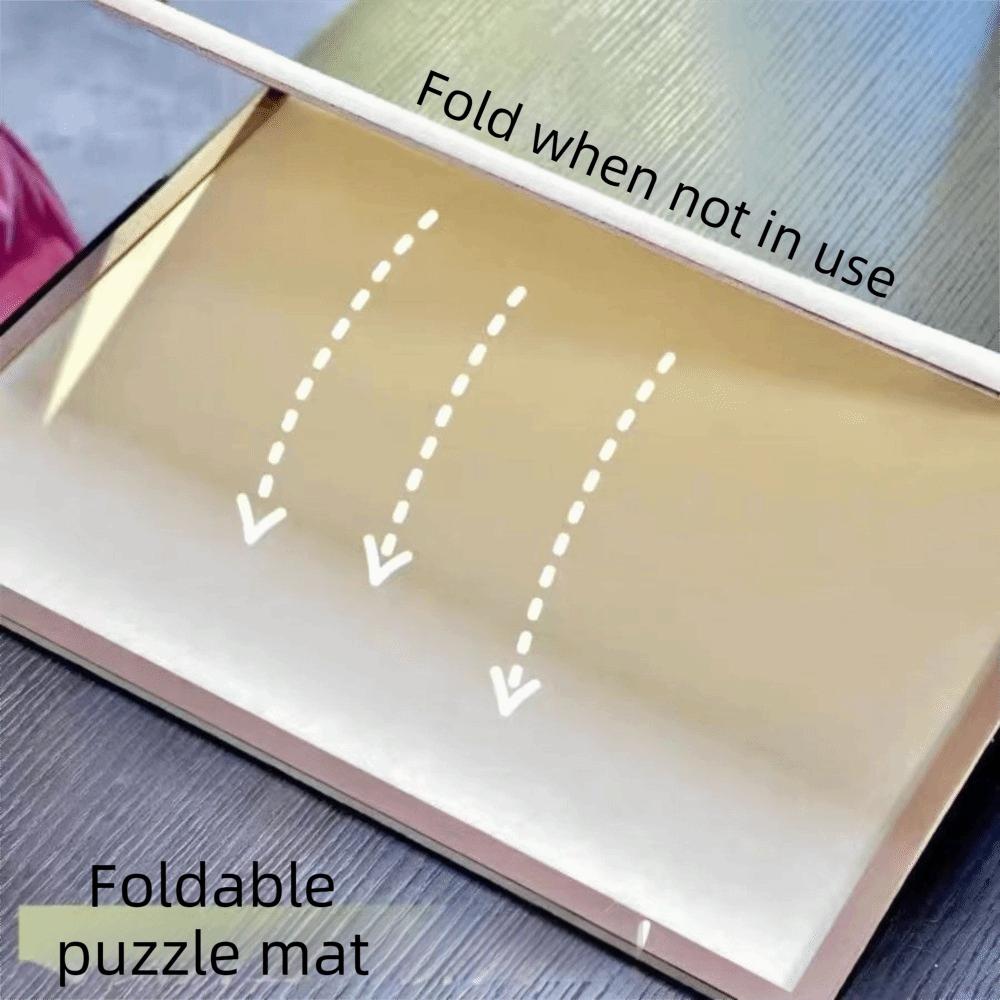 Thickened Puzzle Storage Board Felt Surface Puzzle Workbench Home Entertainment