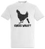 Guess What Mens T-Shirt Chicken Butt Quote Fun Joke Comedy Nerd Hipster Indie