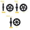 Durable Rubber Shopping Cart Wheels 6/7/8Inch Anti Slip Solid Tire Wheel Replacement Wheelchair Front Castor