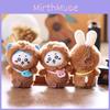 Hatchi Capybara Usachi Keychain Stuffed Plush Doll Toy For Decor Collectors