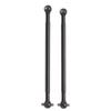 2Pcs Rear Drive Shaft Steel Black RC Toy Car Accessory Parts for ZD Racing 10 7191 110 RC Off Road
