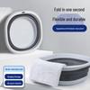 Portable Folding Wash Basin for Laundry and Face - Compact Water Basin for Students, Dorms, Hospitals, and Travel