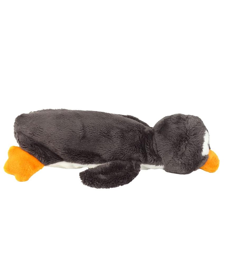 NICI Фигурный кошелек Пушистый кошелек Кошелек Пенал Стильная мягкая игрушка Подарок Пингвин Носи Черный Ш16 x Г27 x В8см 48346