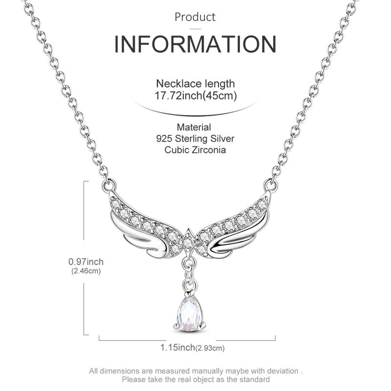 Оригинальное серебряное колье 925 пробы для женщин Классический стиль Форма сердца Романтический стиль Высококачественное женское колье Ювелирное изделие Подарок