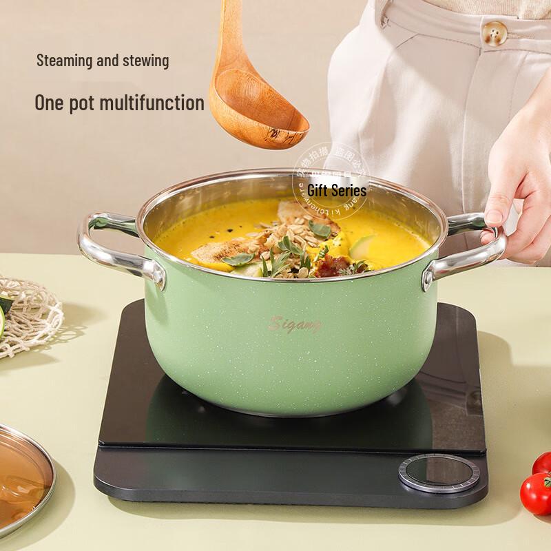 Sigang Stainless Steel Double-Layer Steamer Pot