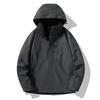 2024 Spring/Autumn Waterproof Windproof Hooded Jacket for Outdoor Sports & Leisure