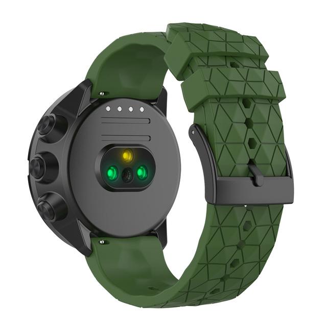 24 мм силиконовый ремешок для Suunto 9 7 D5/ Suunto Spartan Wrist HR/ Baro аксессуары