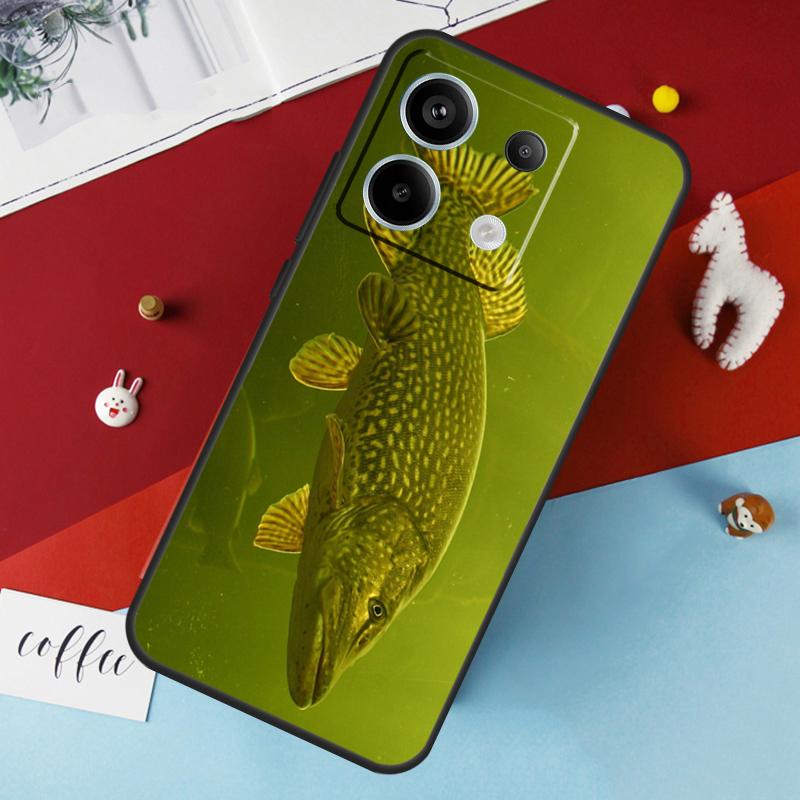 Чехол CARP FISH FISHING для Xiaomi Redmi Note 13 12 10 8 9 11 Pro 12S 10S 11S Redmi 13C 10A 10C 9C 12C Cover