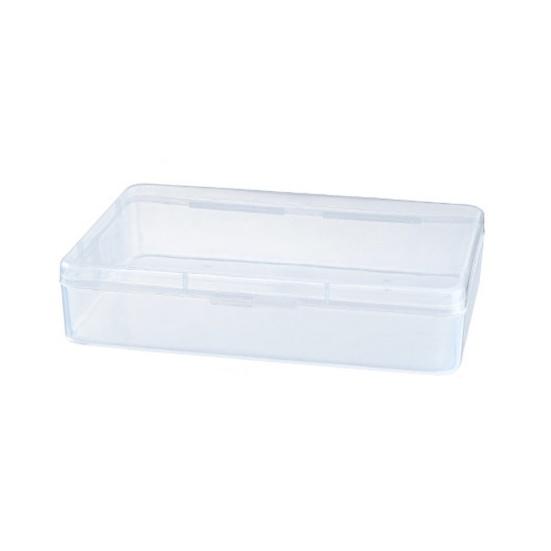 Portable Travel Dustproof Face Cover Plastic Storage Container Box Carry Case